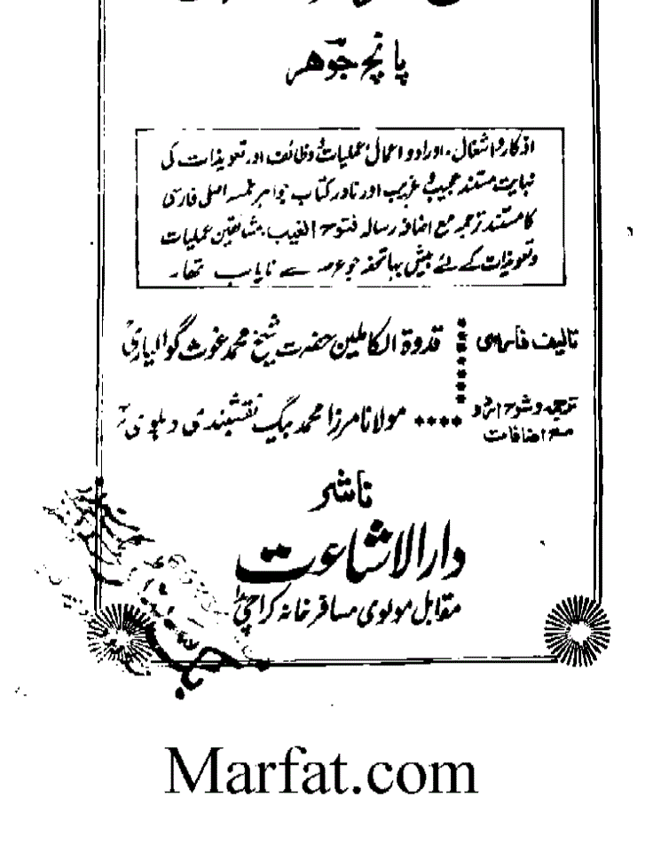 یا علی ، یا غوث کہنا